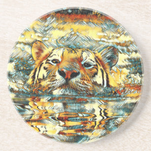 AnimalArt_Tiger_001 Coaster