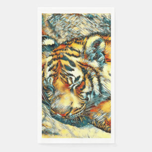 AnimalArt_Tiger_005 Napkin