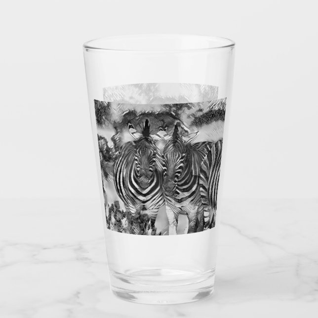 AnimalArtBW_Zebra_012 Glass (Front)