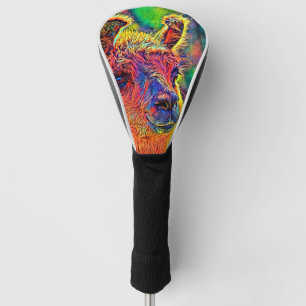 AnimalColor_Alpaca_001 Golf Head Cover