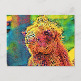 AnimalColor_Camel_07 Postcard