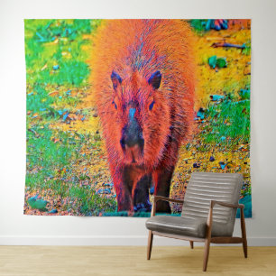 AnimalColor_Capybara_011 Tapestry