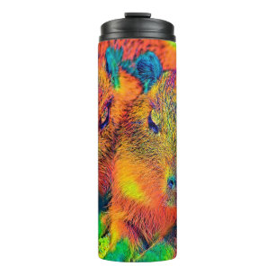 AnimalColor_Capybara_07 Thermal Tumbler