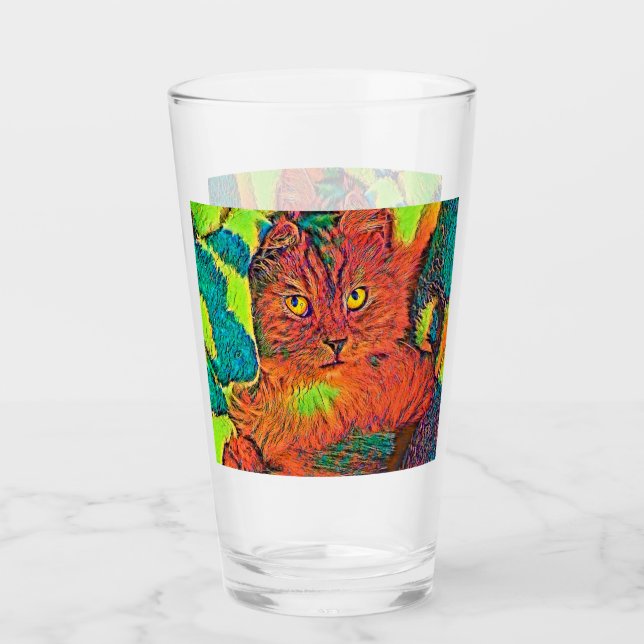 AnimalColor_Cat_005 Glass (Front)