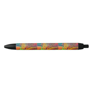 AnimalColor_Cat_07 Black Ink Pen