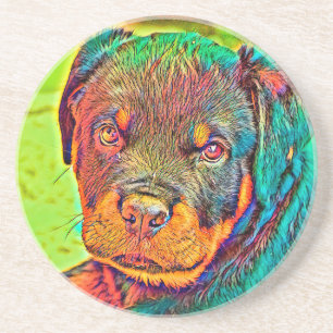 AnimalColor_Dog_003 Coaster