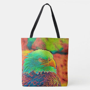 AnimalColor_Eagle_001_by_JAMColors Tote Bag