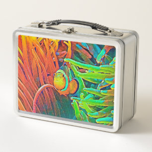 AnimalColor_Fish_001 Metal Lunch Box