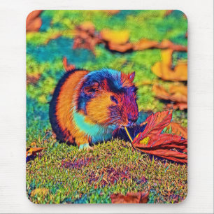 AnimalColor_Guineapig_001 Mouse Pad