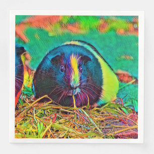 AnimalColor_Guineapig_002 Napkin