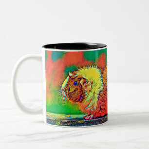 AnimalColor_Guineapig_018 Two-Tone Coffee Mug