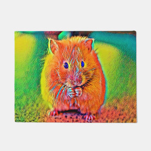 AnimalColor_Hamster_001 Doormat