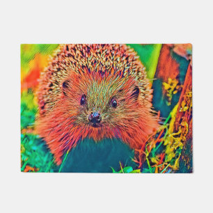 AnimalColor_Hedgehog_002 Doormat