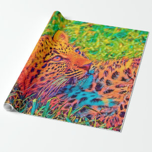 AnimalColor_Leopard_008_by_JAMColors Wrapping Paper