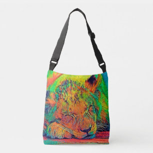 AnimalColor_Lion_002 Crossbody Bag