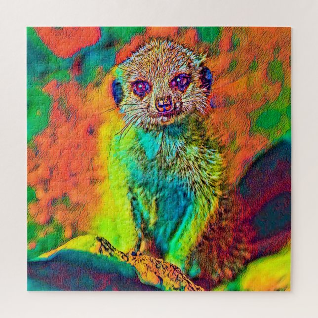 AnimalColor_Meerkat_015 Jigsaw Puzzle (Vertical)