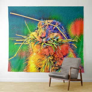 AnimalColor_Prairiedog_004 Tapestry