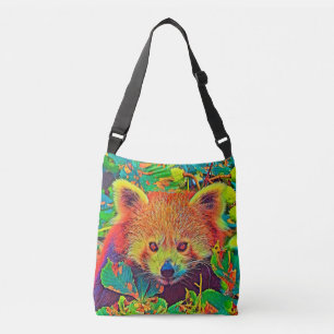 AnimalColor_RedPanda_001 Crossbody Bag