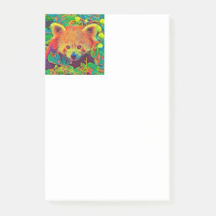 AnimalColor_RedPanda_001 Post-it Notes