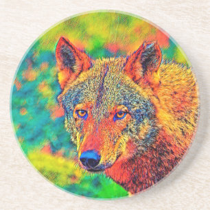 AnimalColor_Wolf_002 Coaster