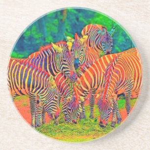 AnimalColor_Zebra_002 Coaster
