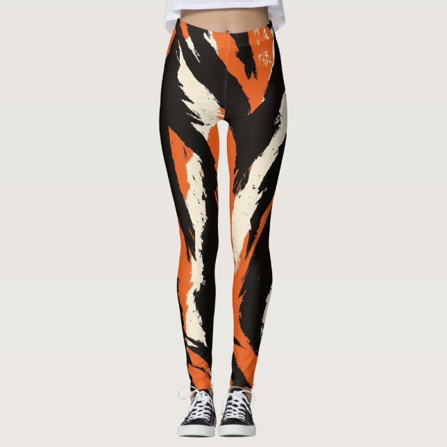 animalier fashion leggings (Front)