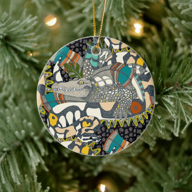 animalier pop ceramic ornament (Tree)