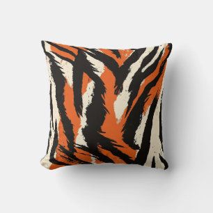 Animalier tiger style cushion
