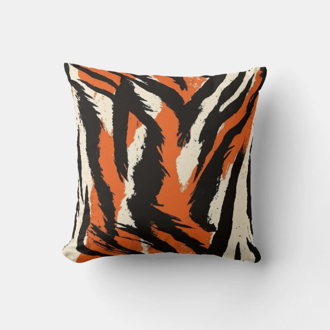 Animalier tiger style cushion (Front)