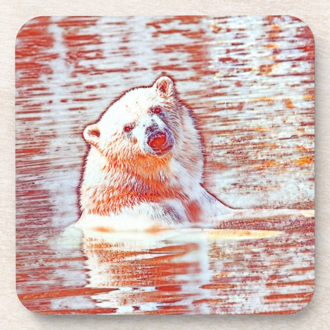 AnimalMix_Bear_006 Coaster (Front)