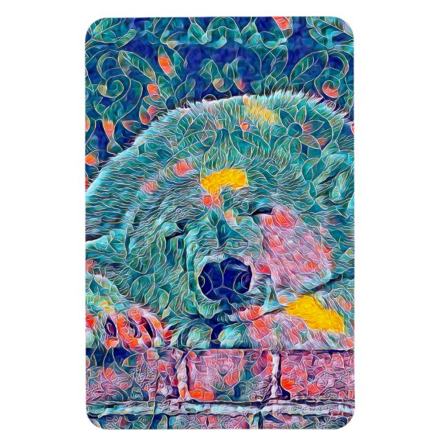 AnimalMix_Bear_012 Magnet (Vertical)