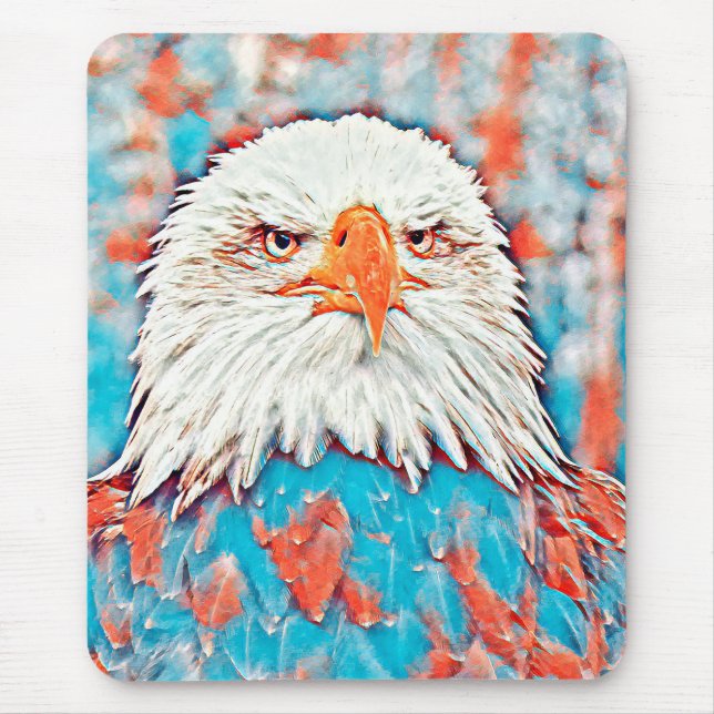 AnimalMix_Bird_024 Mouse Pad (Front)