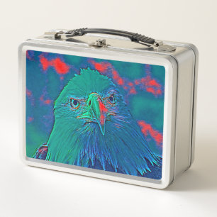 AnimalMix_Bird_048 Metal Lunch Box
