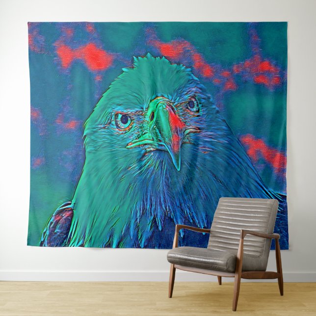 AnimalMix_Bird_048 Tapestry (In Situ (Horizontal))