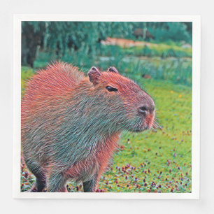 AnimalMix_Capybara_002 Napkin