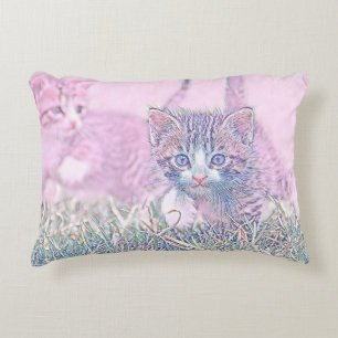AnimalMix_Cat_015 Decorative Cushion