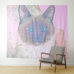 AnimalMix_Cat_017 Tapestry