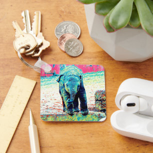 AnimalMix_Elephant_002 Key Ring