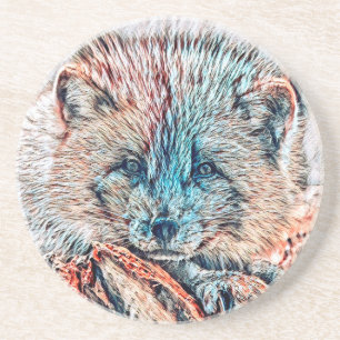 AnimalMix_Fox_009 Coaster