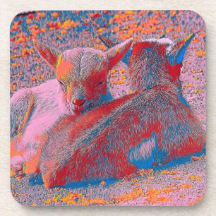 AnimalMix_Goat_003 Coaster
