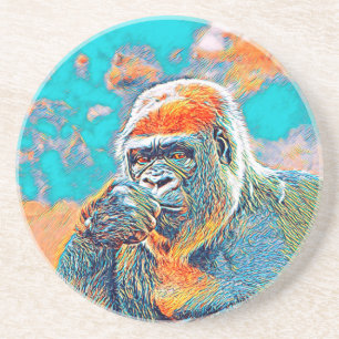AnimalMix_Gorilla_001 Coaster