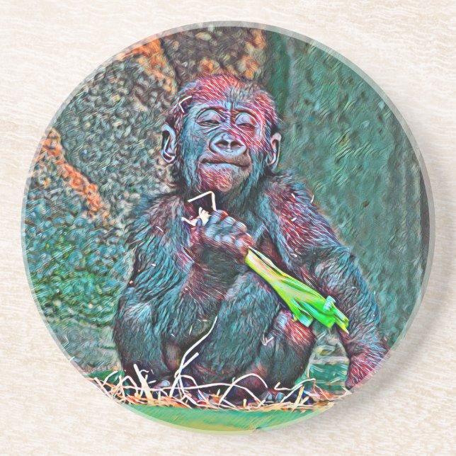 AnimalMix_Gorilla_004 Coaster (Front)