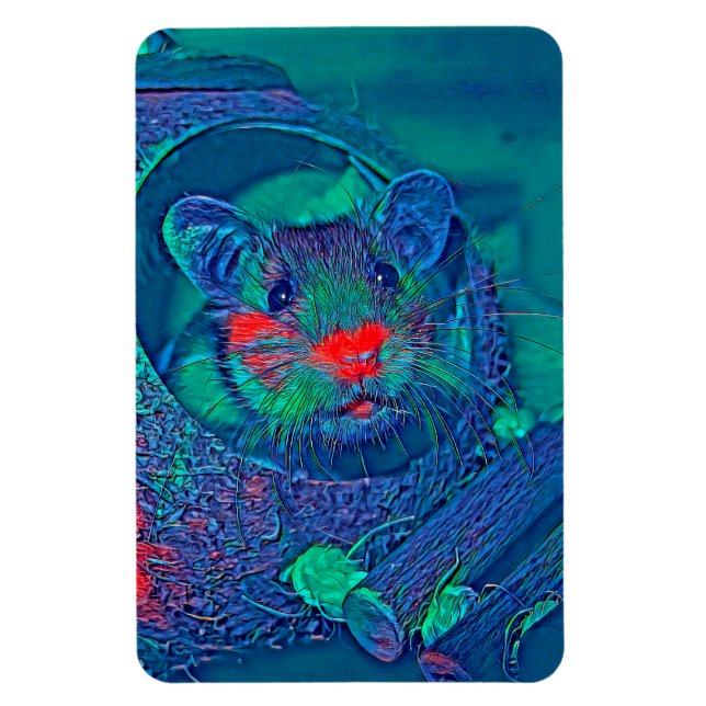 AnimalMix_Hamster_005 Magnet (Vertical)
