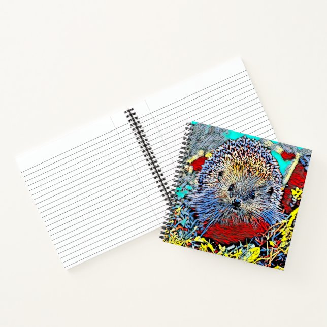 AnimalMix_Hedgehog_002 Notebook (Inside)