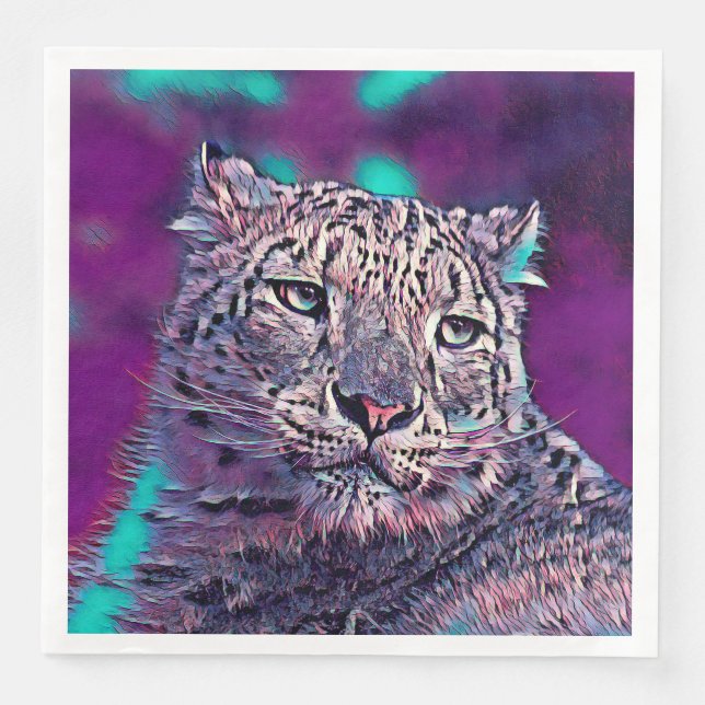 AnimalMix_Leopard_003 Napkin (Front)