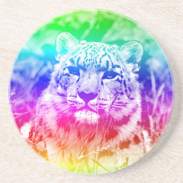 AnimalMix_Leopard_011 Coaster (Front)