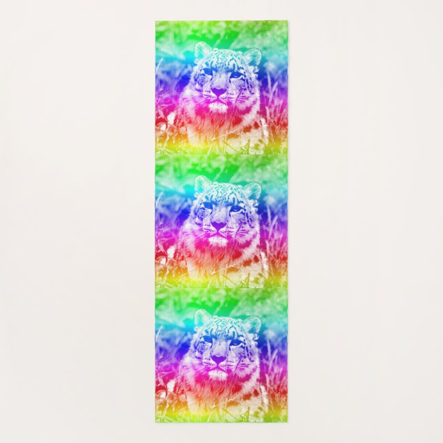 AnimalMix_Leopard_011 Yoga Mat (Back)