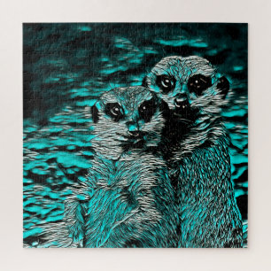 AnimalMix_Meerkat_001 Jigsaw Puzzle
