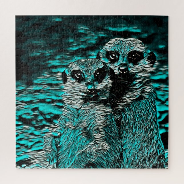 AnimalMix_Meerkat_001 Jigsaw Puzzle (Vertical)