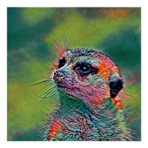 AnimalMix_Meerkat_009 Poster